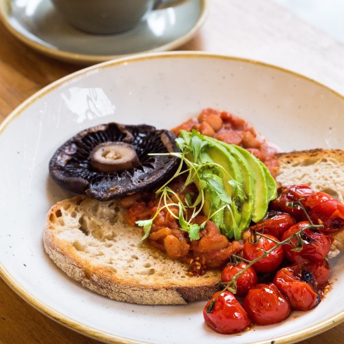 Pan-fried Garlic Tomatoes