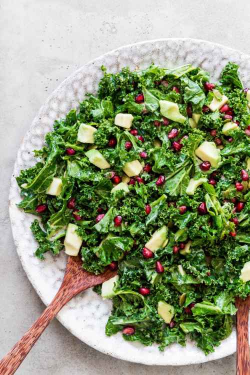 Kale, Pomegranate & Avocado Salad