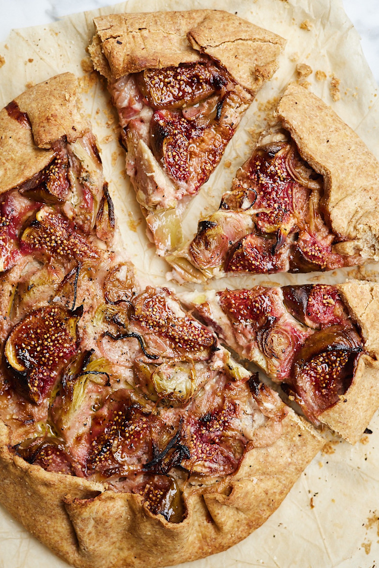 Fig, Artichoke & Balsamic Galette