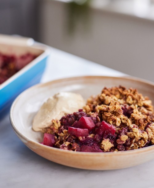 Nutty Winter Crumble
