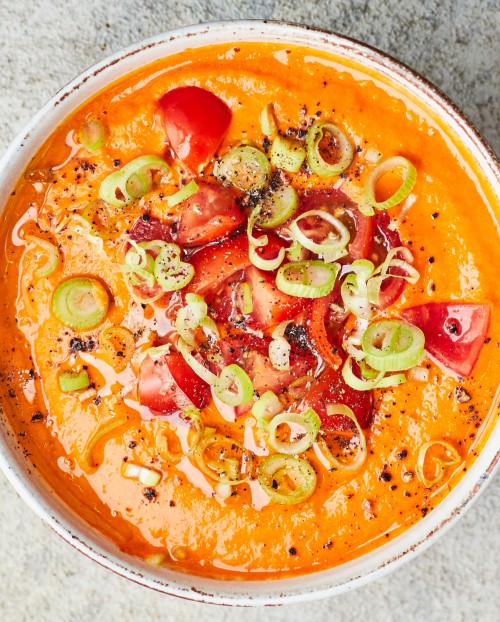 Red Pepper Gazpacho