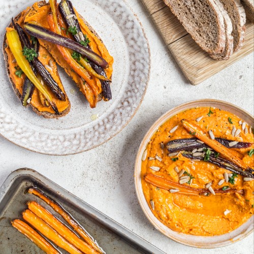 Roasted Red Pepper Hummus