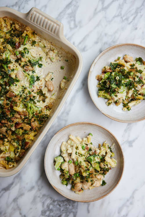 Creamy Broccoli Pasta Bake