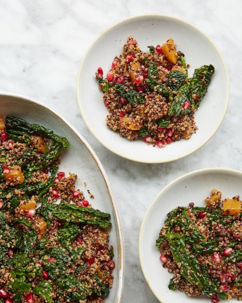 Bejewelled Kale Salad