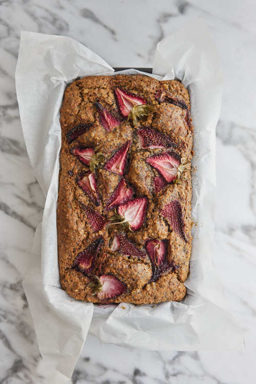 Summer Strawberry Loaf