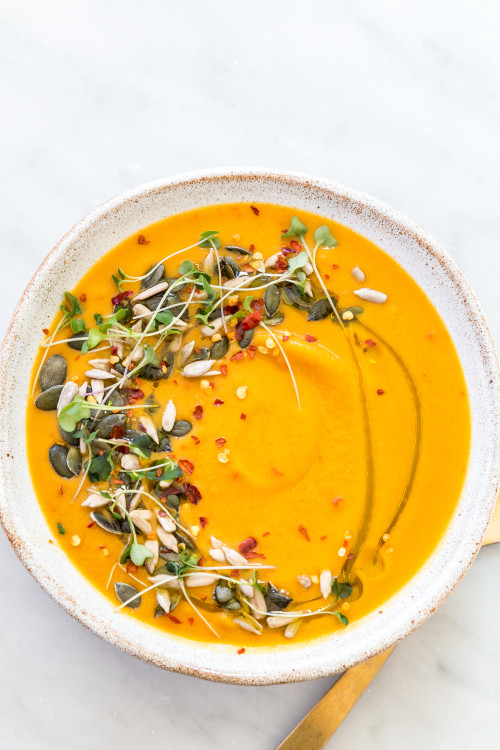 Butternut Squash & Chilli Soup