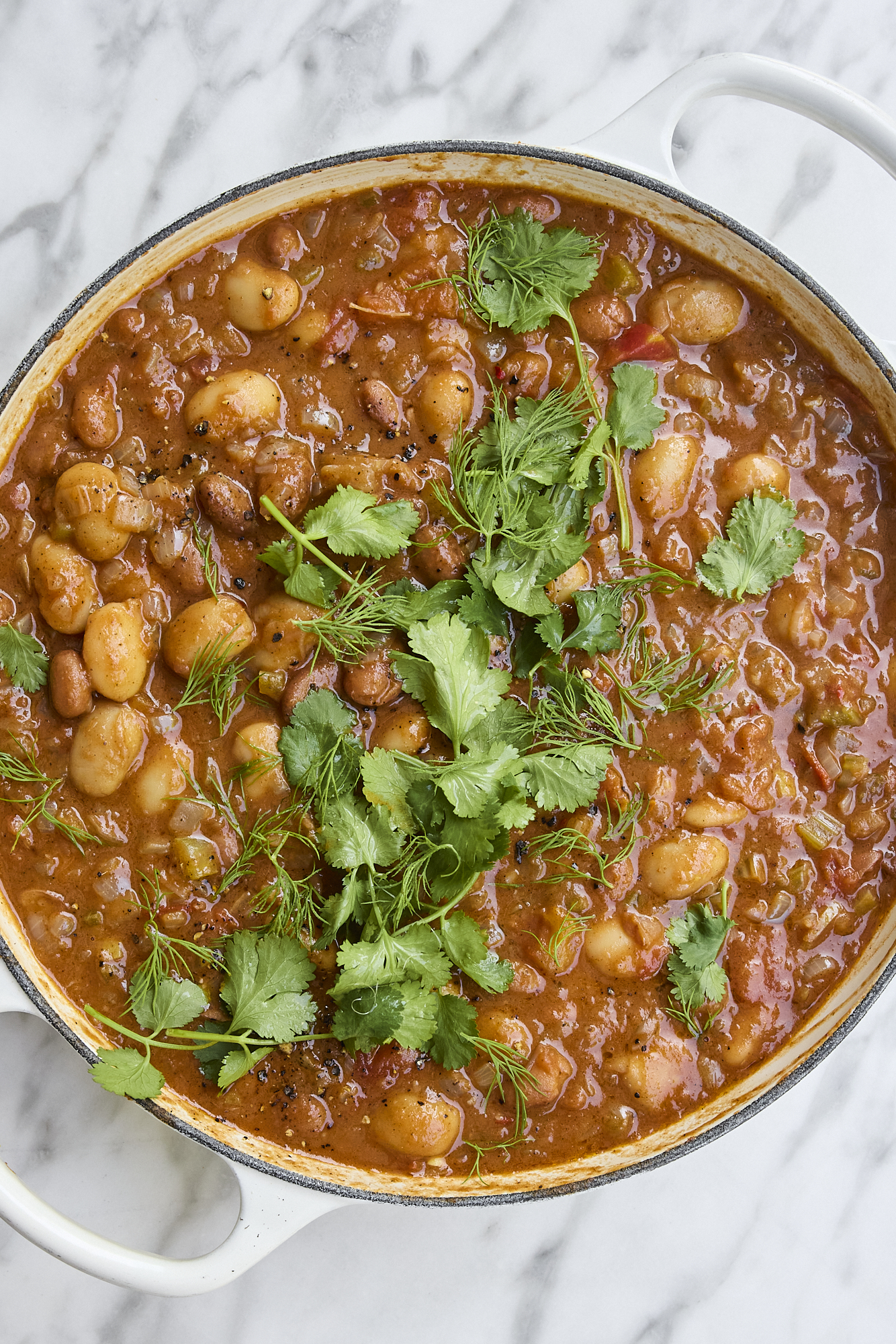 Warming Baharat Bean Stew