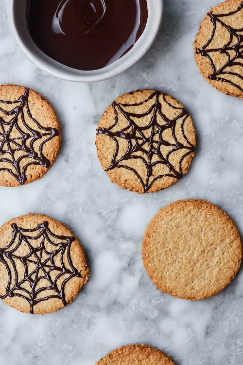 Cobweb Cookies