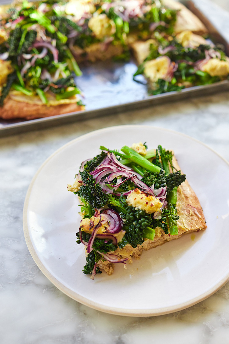 Cashew Ricotta Pizza