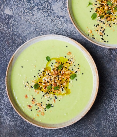 Cauliflower & Pea Soup