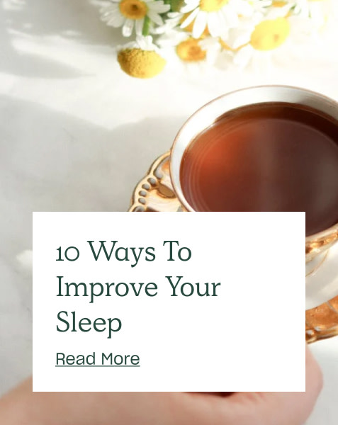 10 Ways To Improve Your Sleep