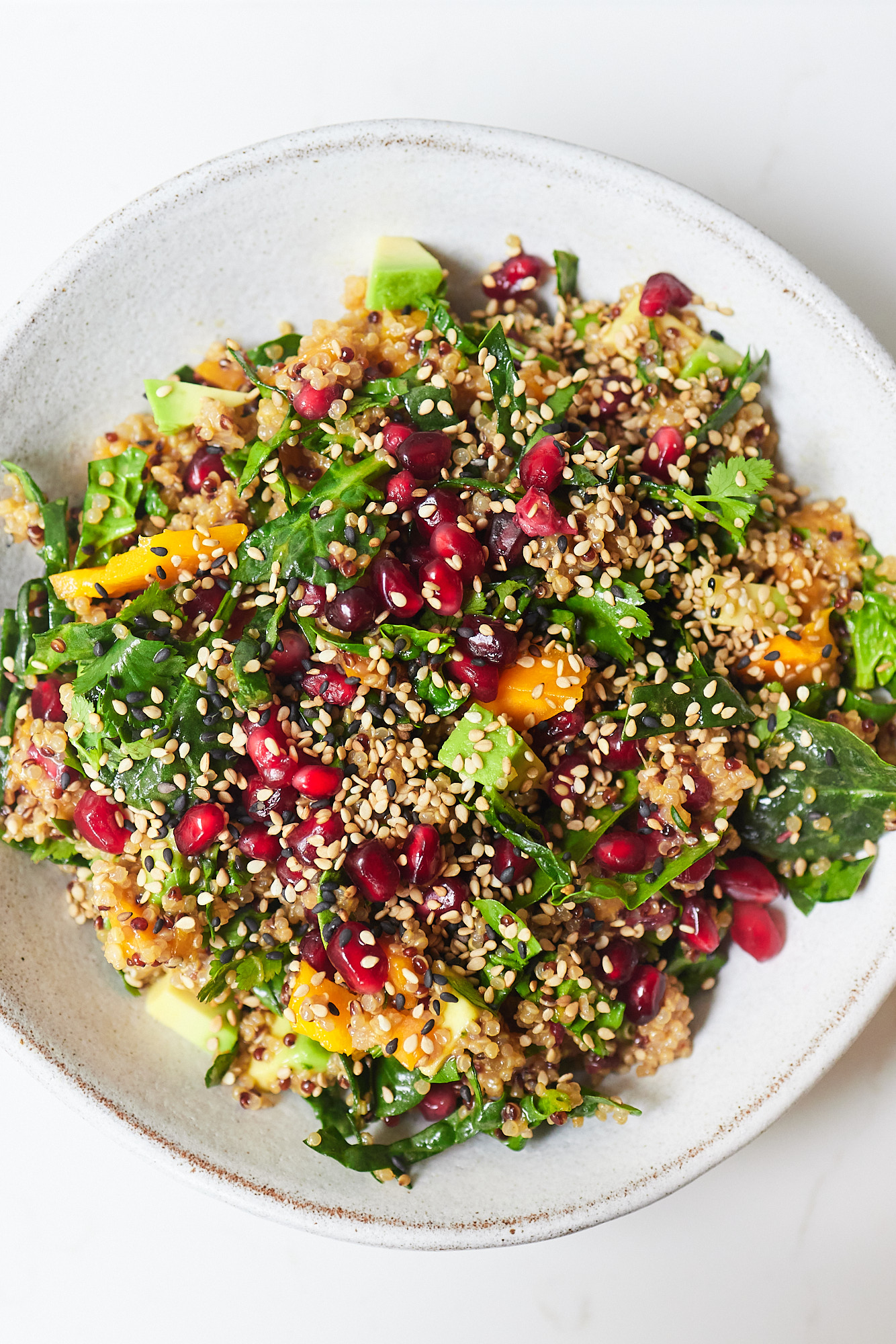 Mango & Sesame Quinoa Deliciously Ella