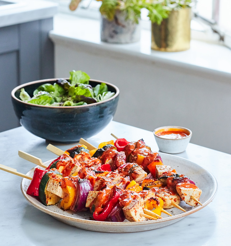 Spicy Harissa Skewers
