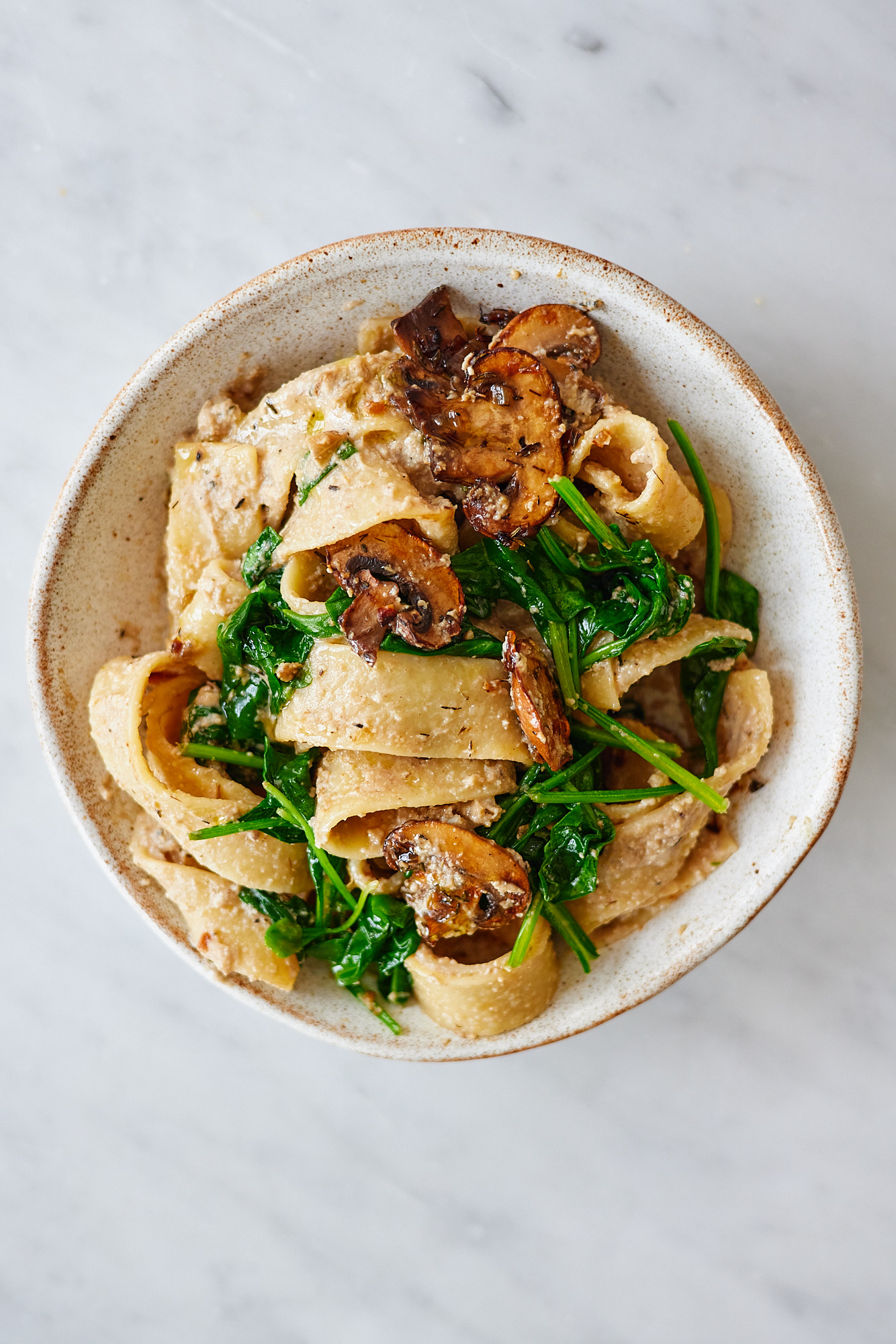 Creamy One-Pot Mushroom Pasta