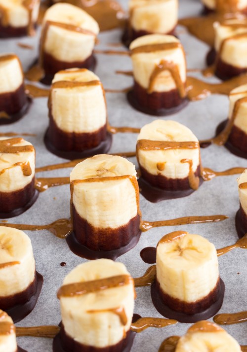 Dipped Chocolate Banana Bites 