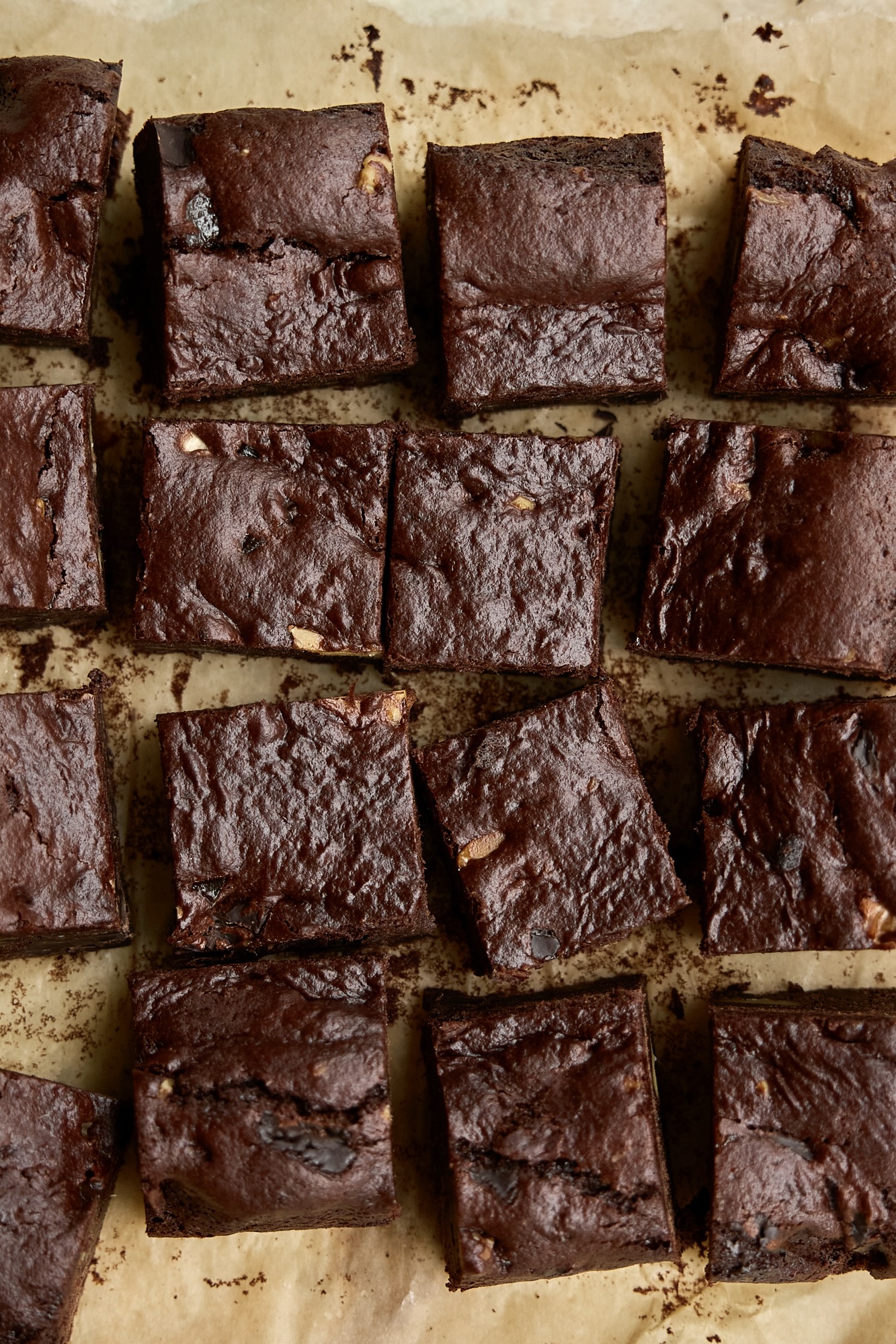 Stem Ginger & Orange Brownies