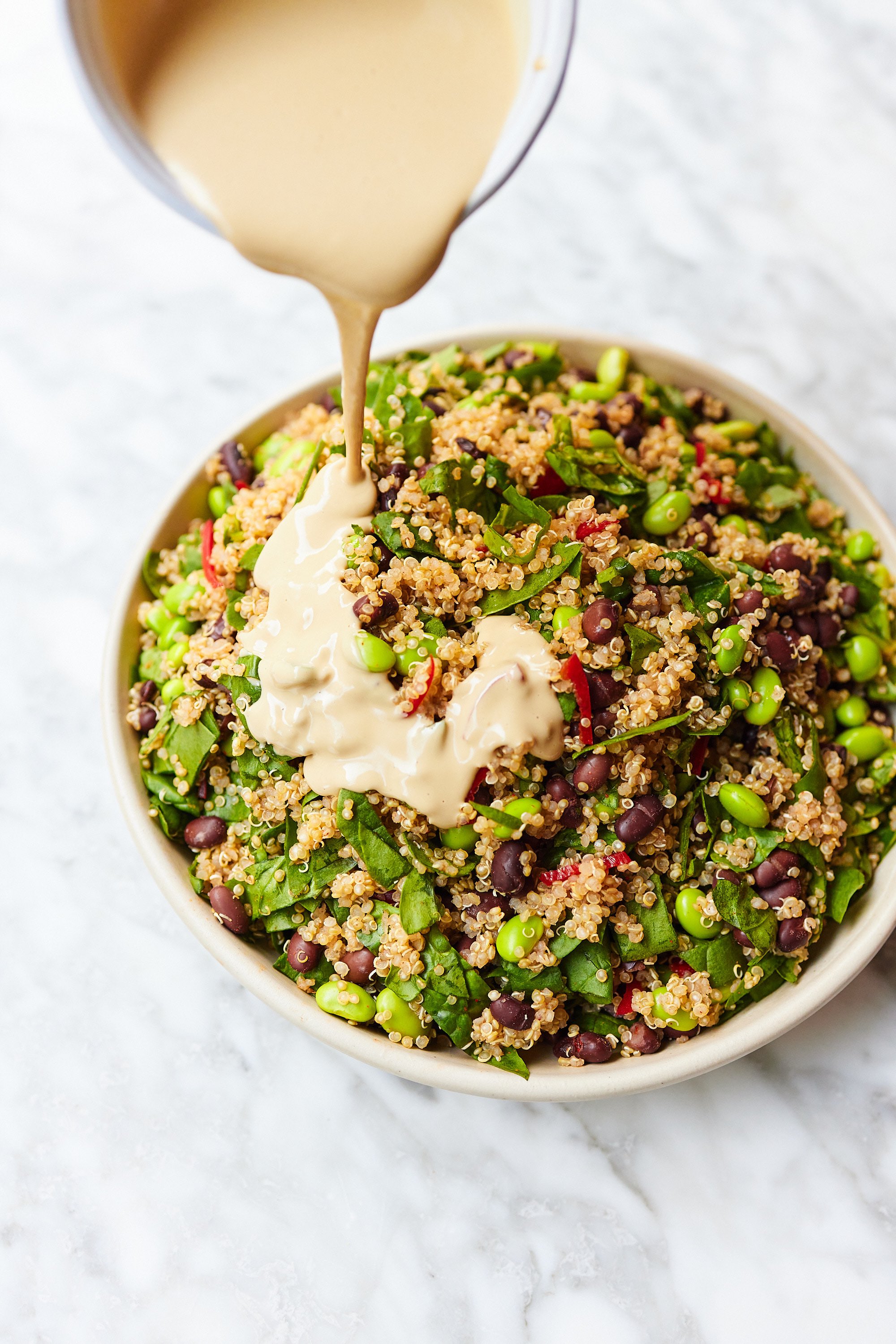 10Minute Simple High Protein Bowl Deliciously Ella