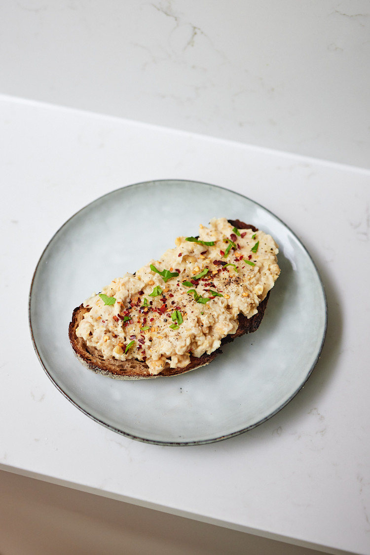 Smashed Chickpea Toast