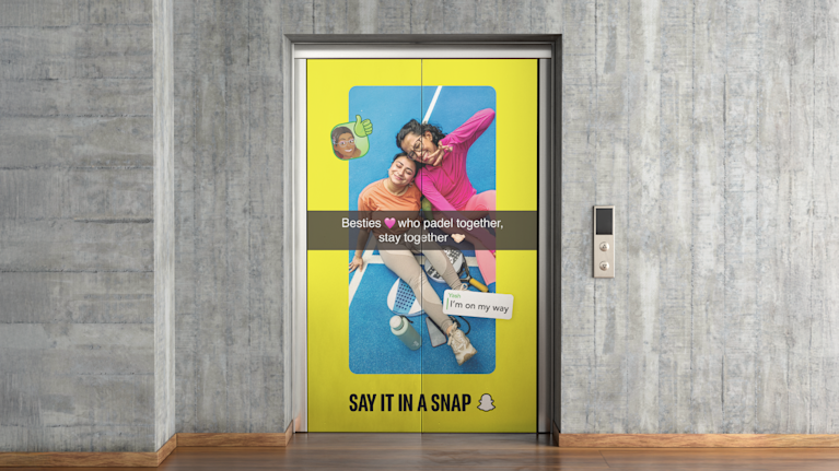 Snapchat - Say it in a Snap - OOH 2