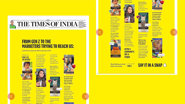 Snapchat - Say it in a Snap - Print