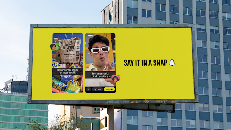 Snapchat - Say it in a Snap - OOH 4