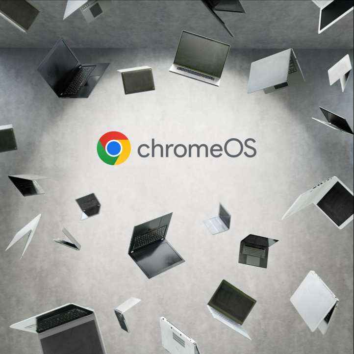 ChromeOS 2023 - 'Don't bin it, just flex it' - Featured Image (Landscape)