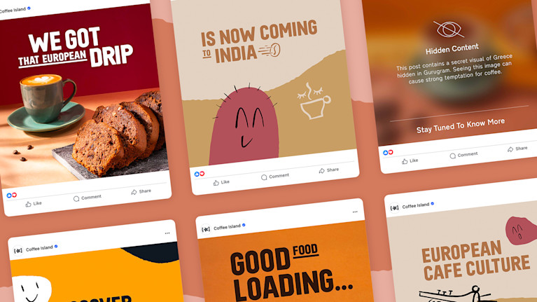 Launching Coffee Island in India, with end-to-end creative support - Media 1 - Image