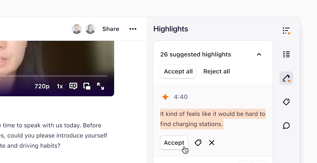 Magic highlight improvements