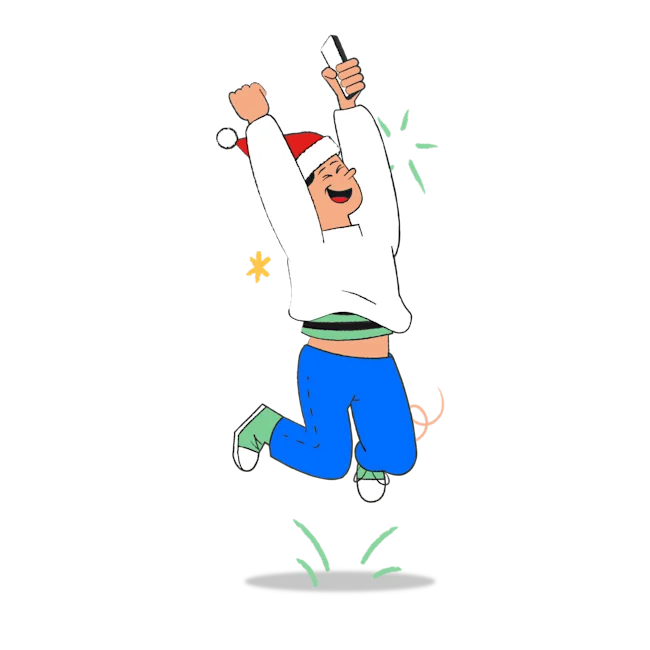 Koko porukka voi voittaa joululahjakortit!