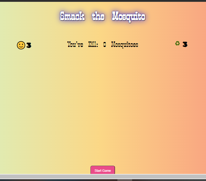 Mosquito Game