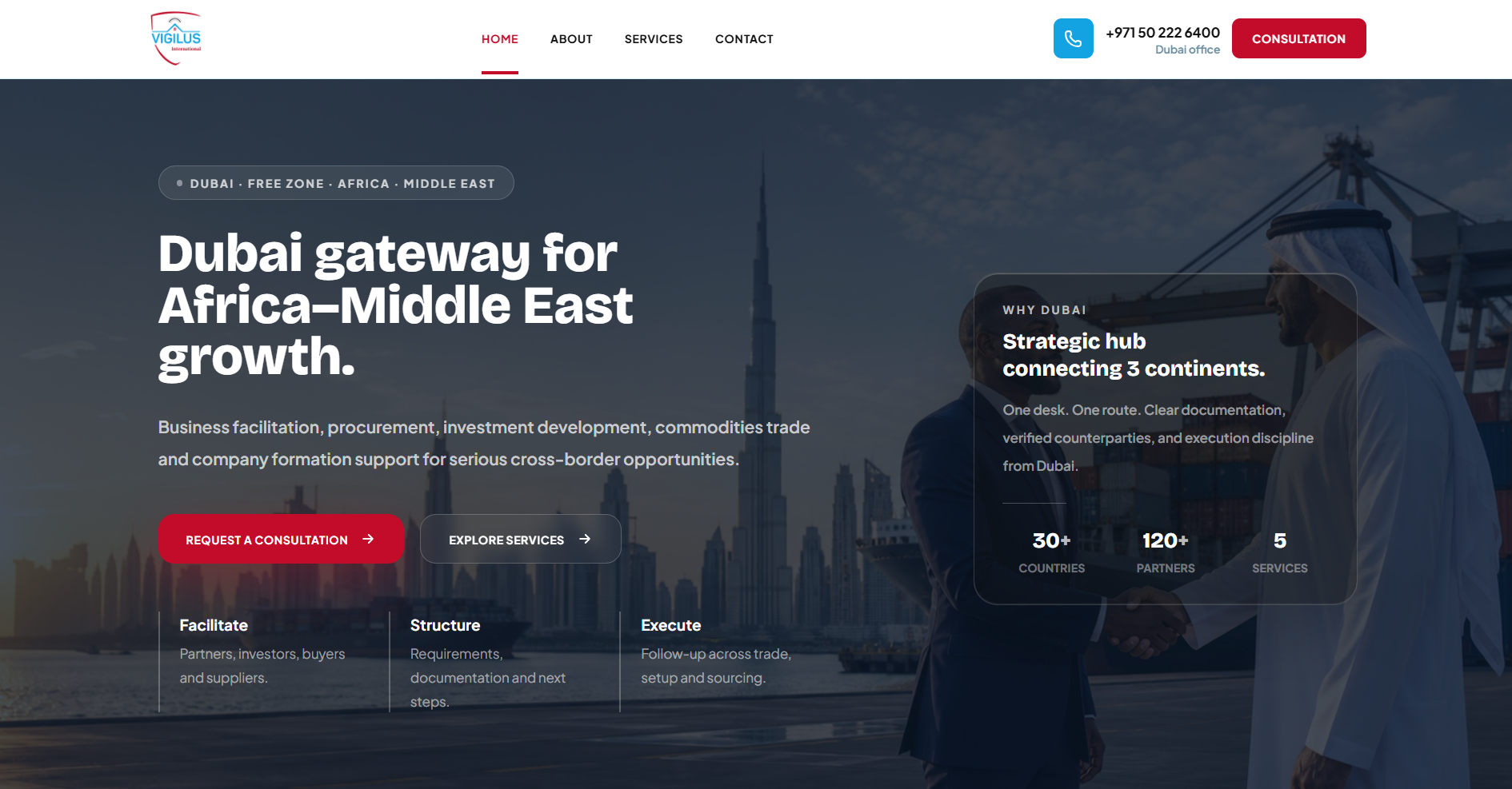 Site Vigilus Dubai