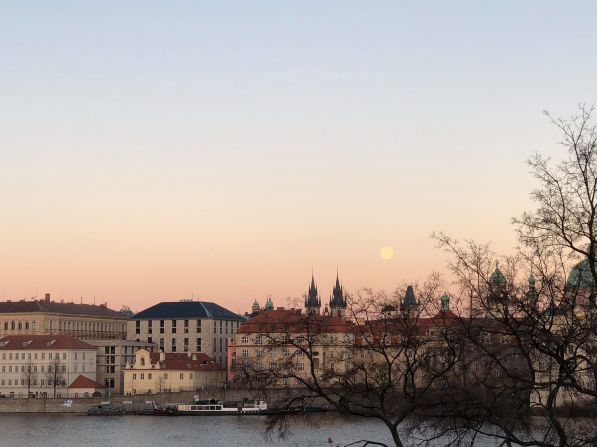 Prague in March