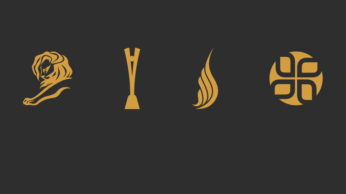 lions awards vector logos