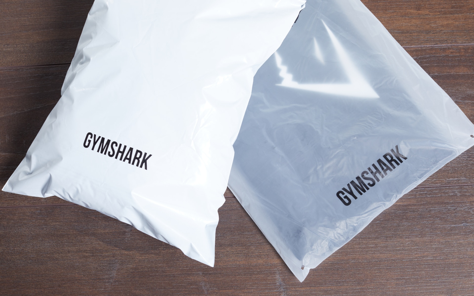 Gymshark packaging bags 