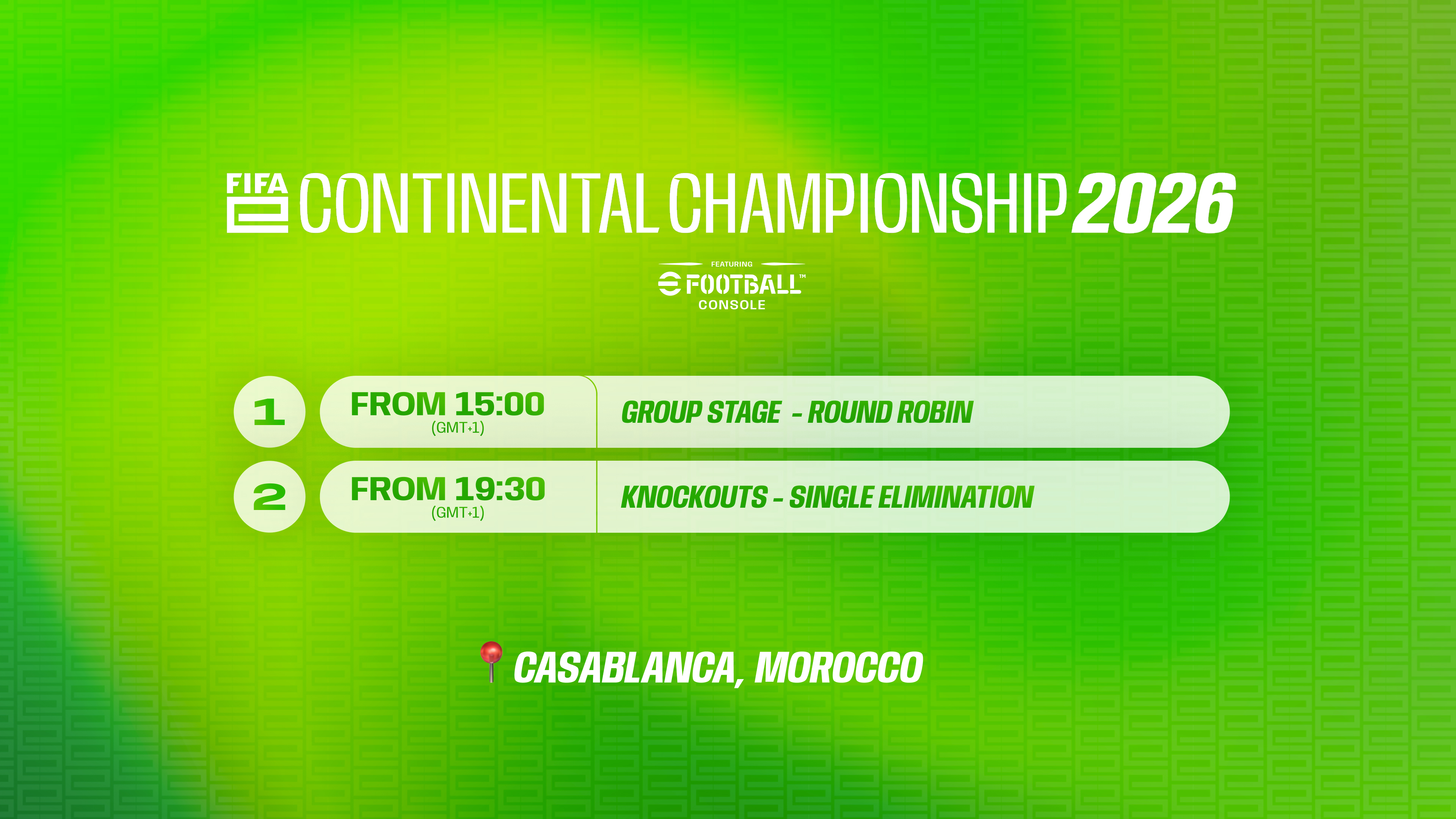 short news africa fecc console schedule