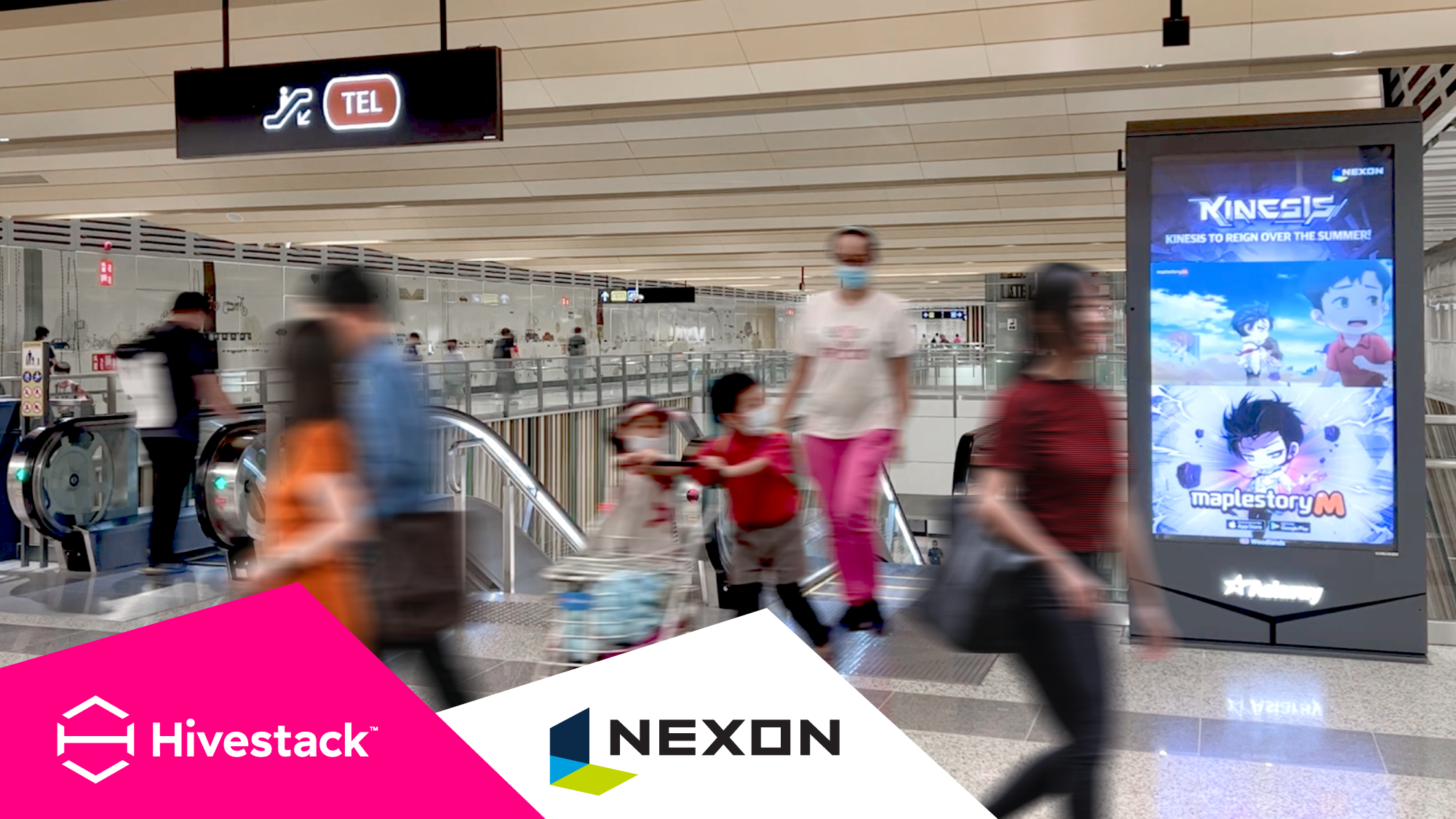 Leading global online gaming company, Nexon, leveraged the Hivestack Demand Side Platform (DSP) to advertise their popular game “MapleStory M” to audiences in Singapore
