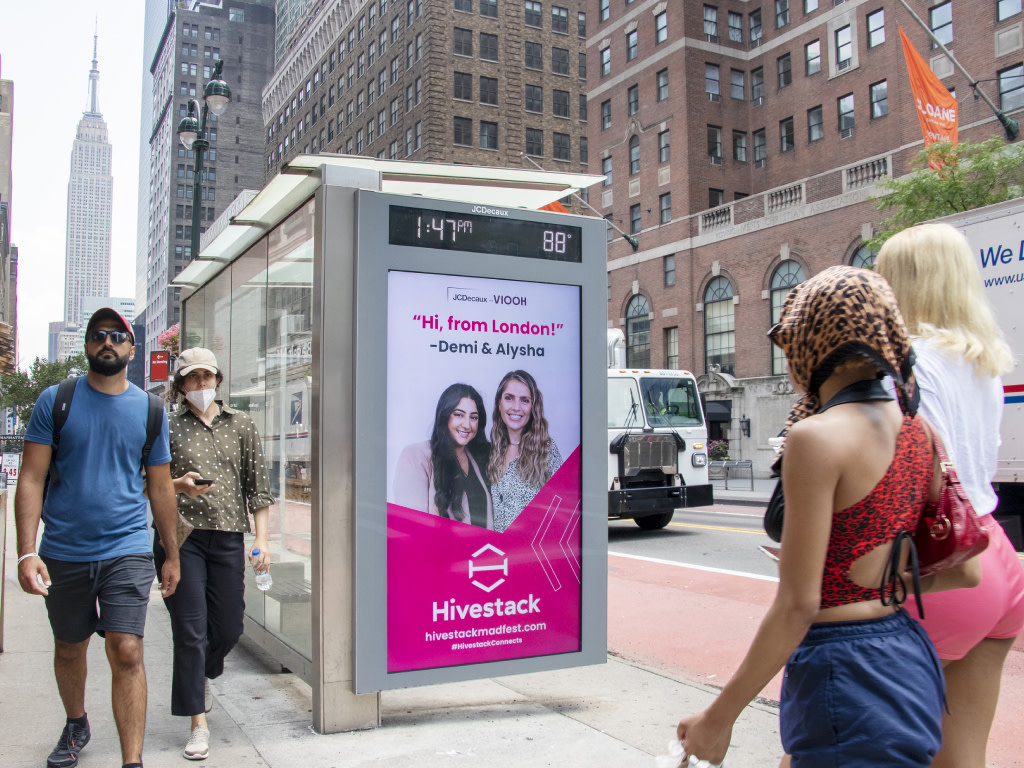Hivestack showcases the power of programmatic in New York City