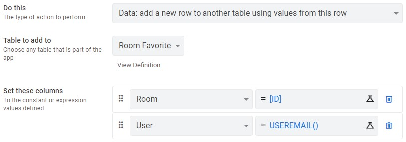 Displaying personalized content in AppSheet