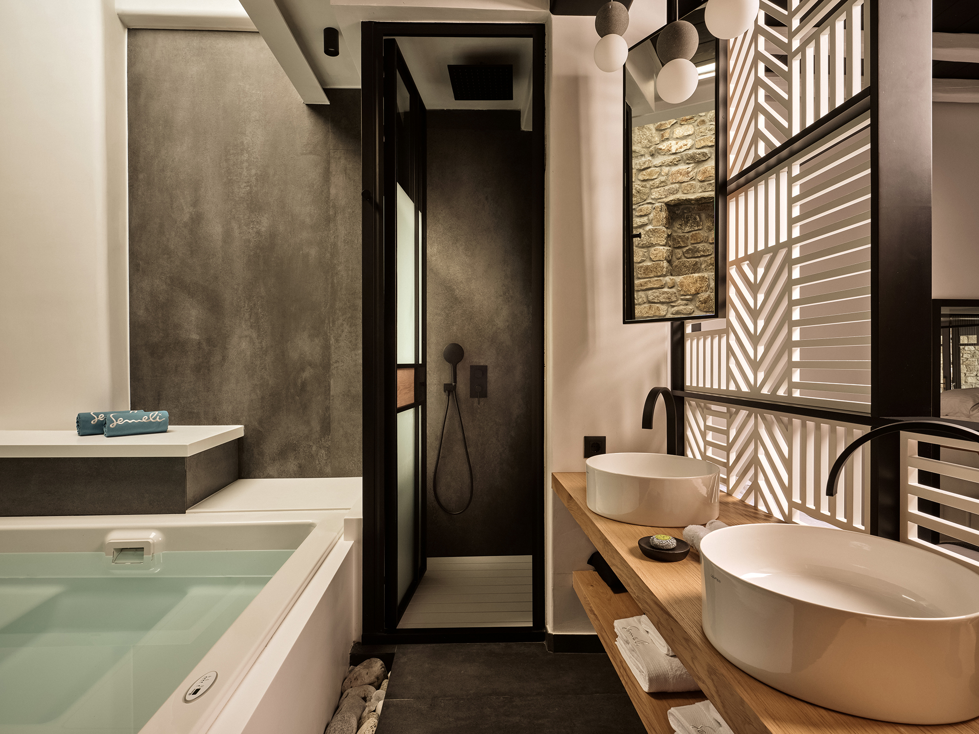 The bathroom