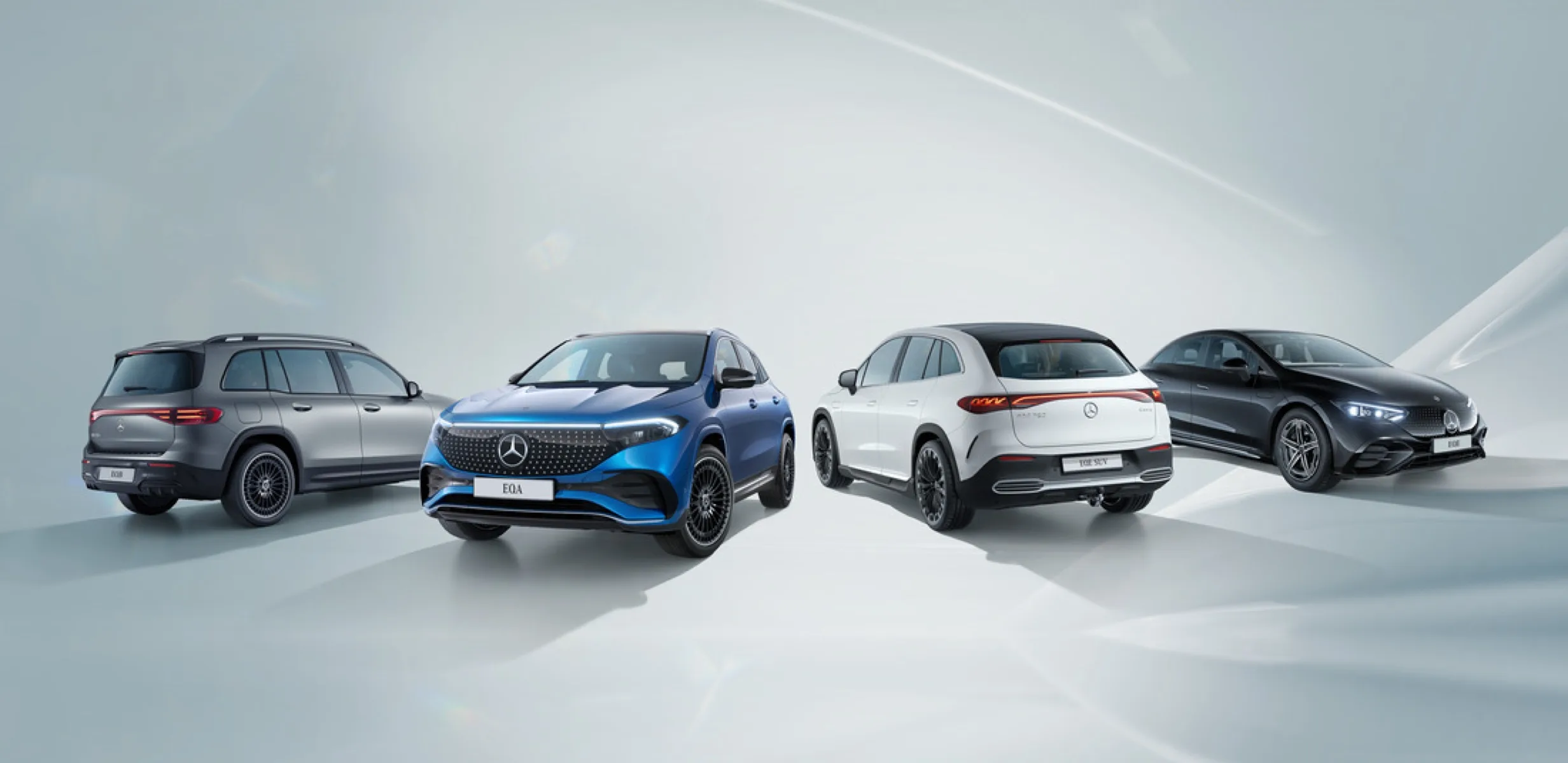 Mercedes-Benz all-electric EQ lineup