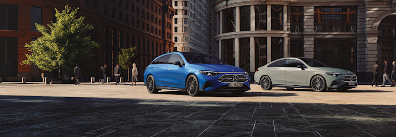 CLA Petrol Hybrid's SB & Saloon