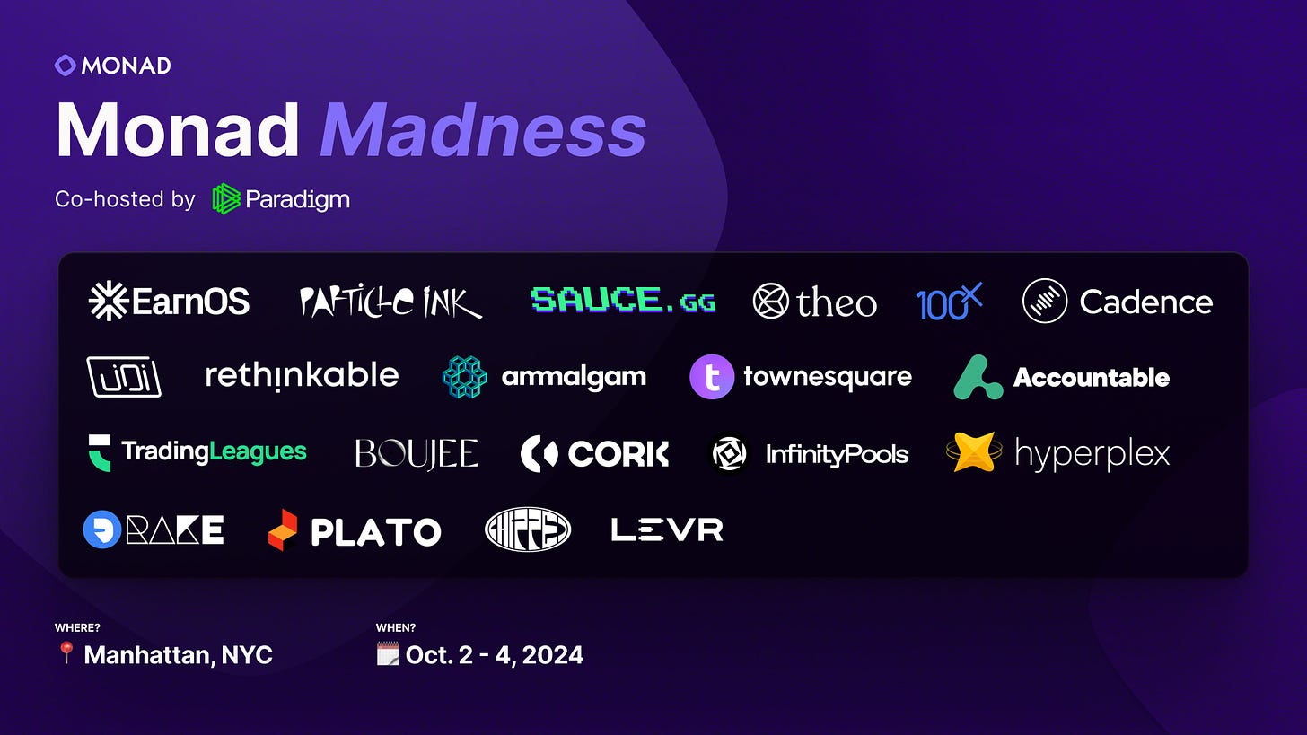 Monad Monthly September 2024 Recap