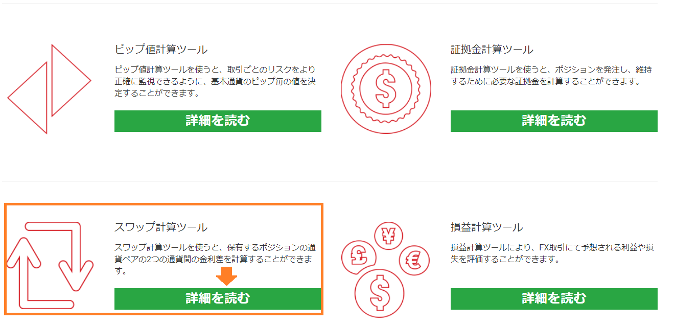 スワップポイント確認4
