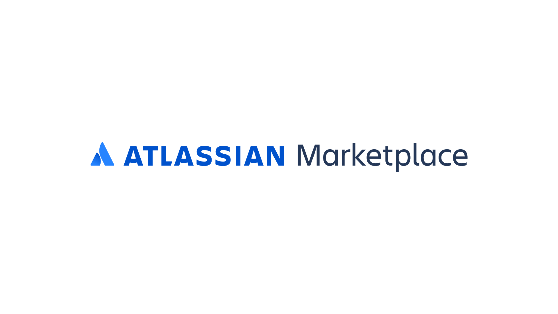 Atlassian program logo for Atlassian Marketplace.