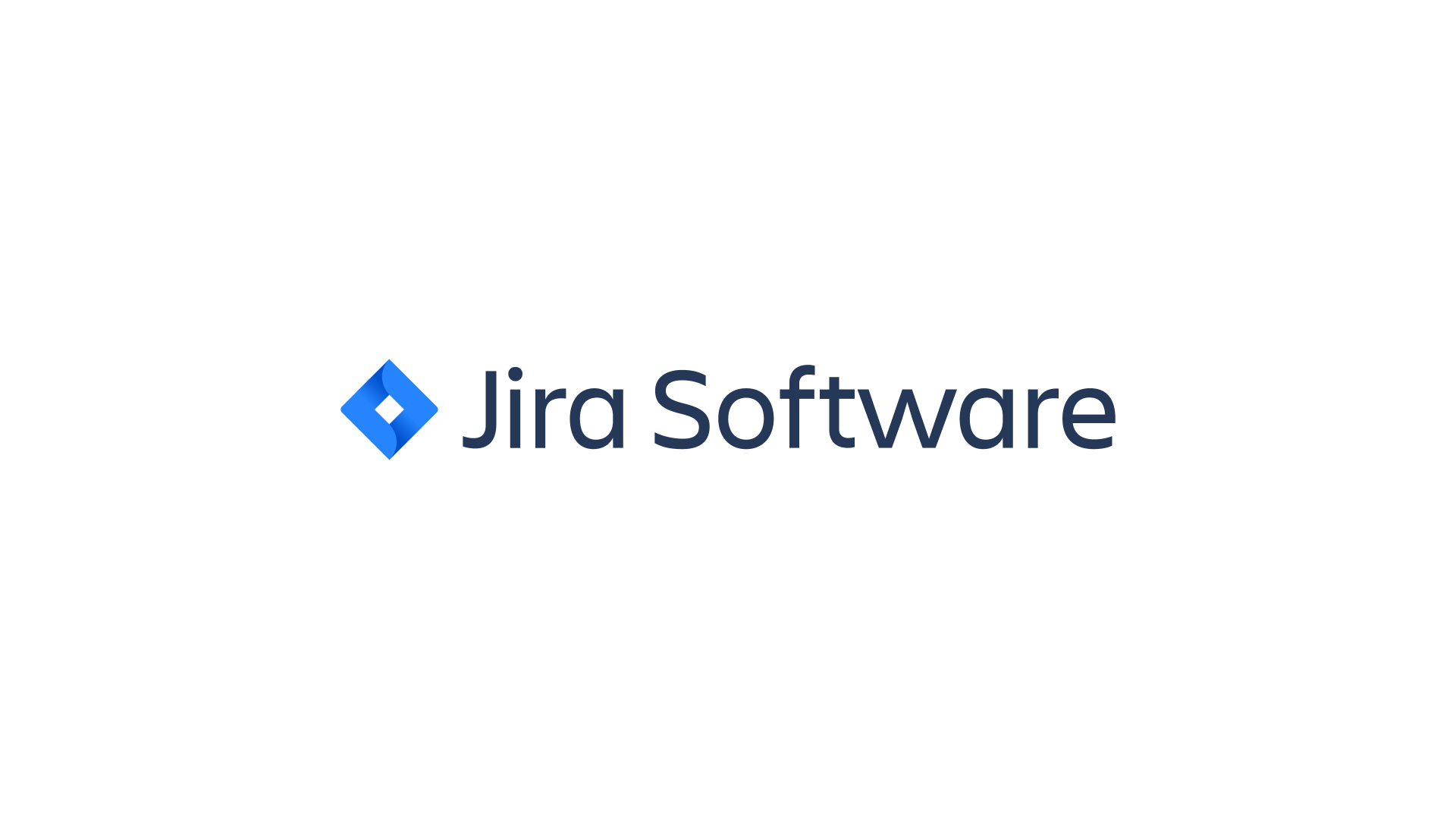 Jira software logo with black text. 