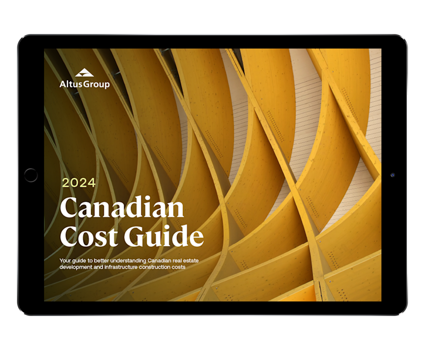 Canadian Construction Cost Guide | Altus Group insights