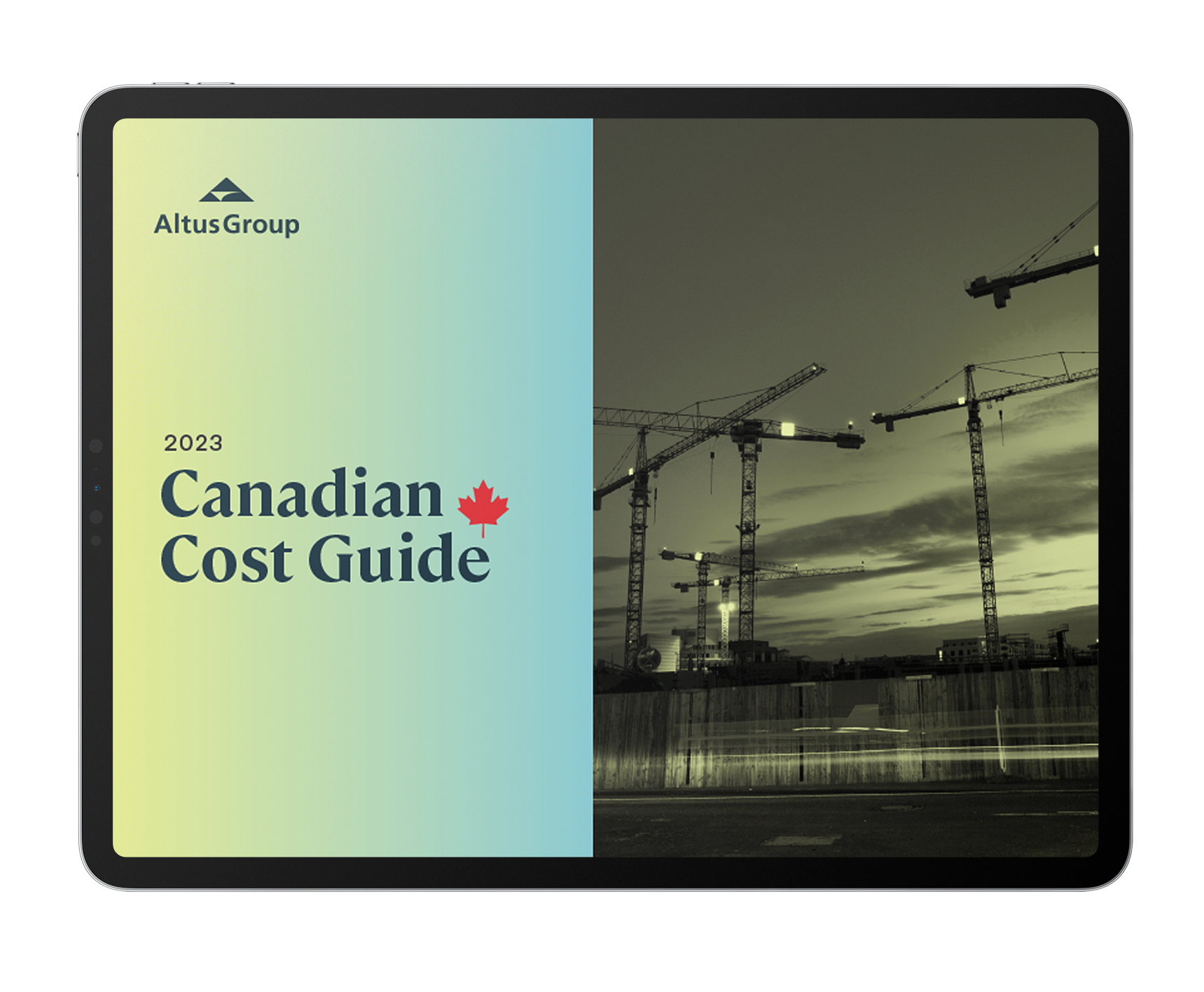 Canadian Construction Cost Guide Altus Group Insights