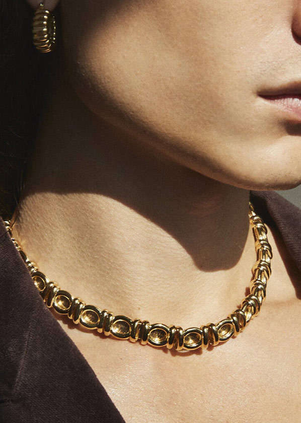 Laura Lombardi Piatta Necklace - Gold | Garmentory