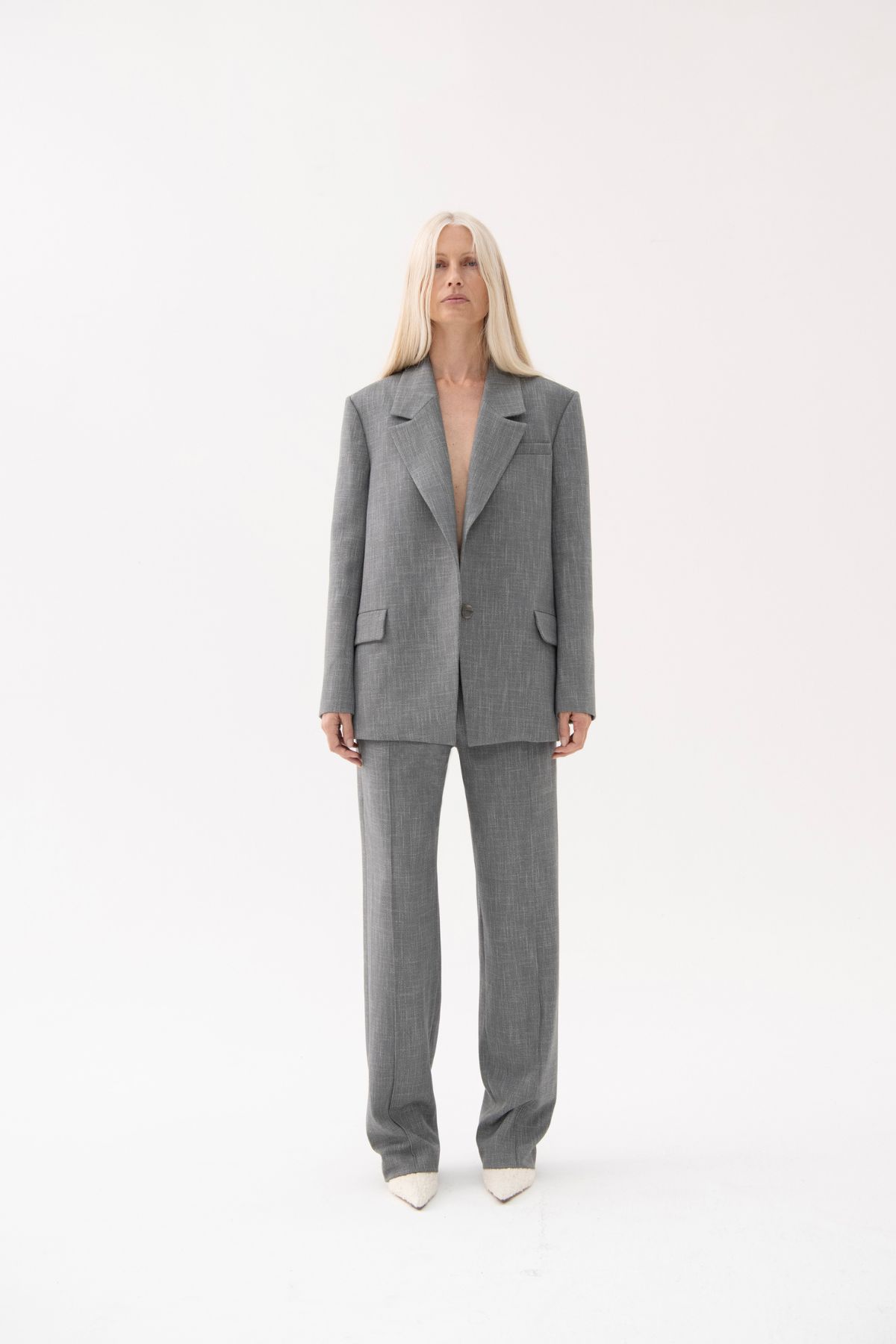 【関税込み】CAMILLA AND MARC グレー Orla トラウザーズ Camilla and Marc Orla Tailored Blazer | David Jones