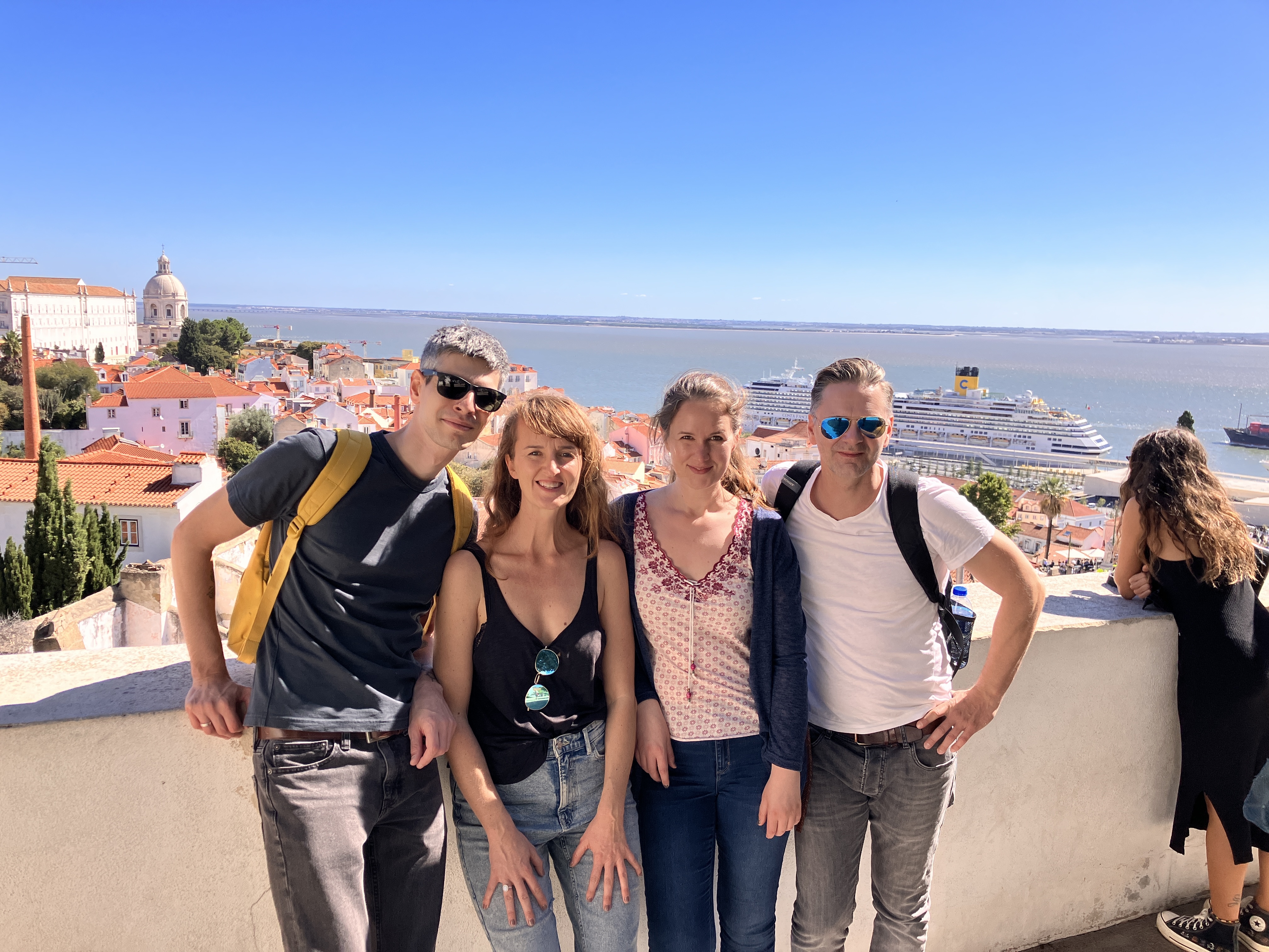 A few members of the Genki team in Lisbon